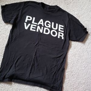 Plague Vendor band tee medium m